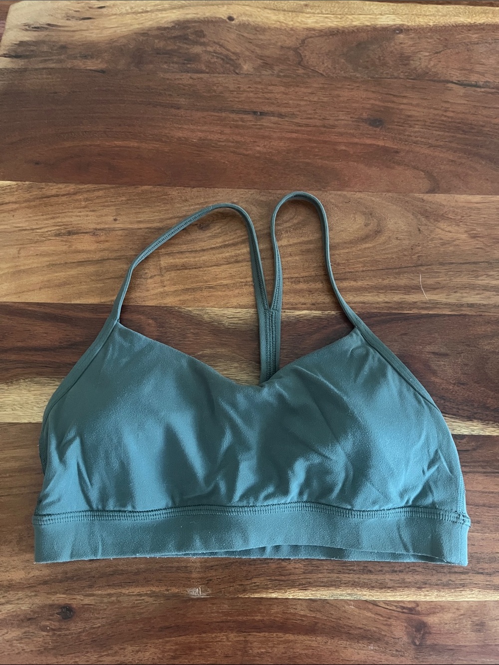 Lululemon flow-y bra - green